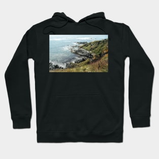 Lizard, Cornwall, England. Coastal landscape art Hoodie